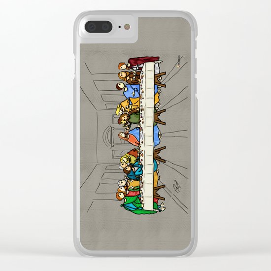 Cenaculum -Last Supper Clear iPhone Case
