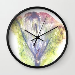 Hazel Greene's Vagina Monotype Wall Clock