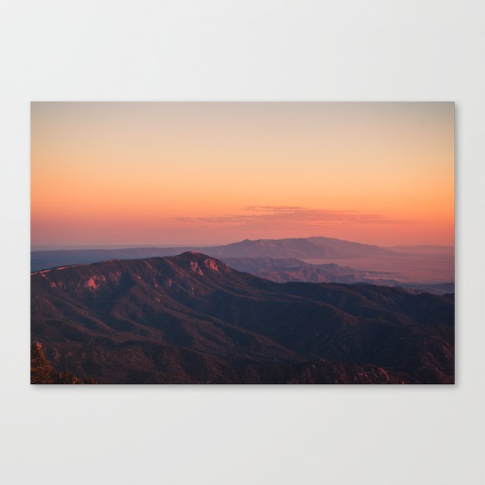 Sandia Peak Canvas Print