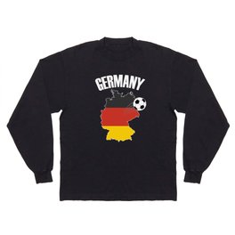 Germany Flag Soccer - German M Long Sleeve T-shirt