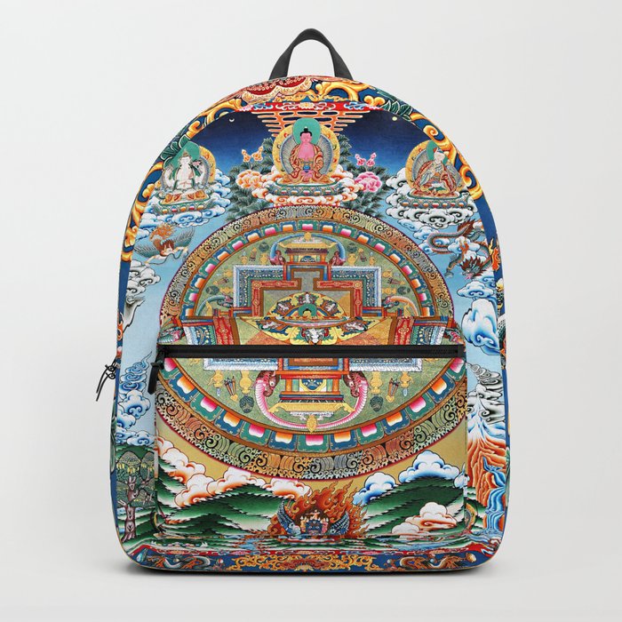Tibetan Buddhist Mandala Vajrayana Teachings Backpack
