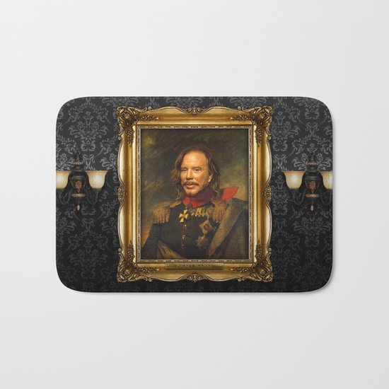 Mickey Rourke - replaceface Bath Mat