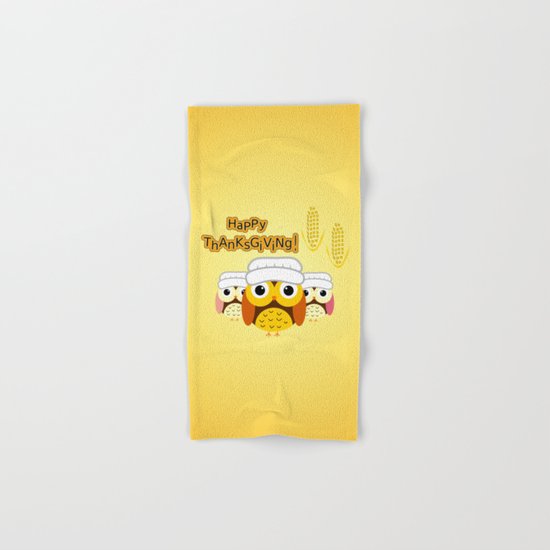 Happy Thanksgiving Hand & Bath Towel