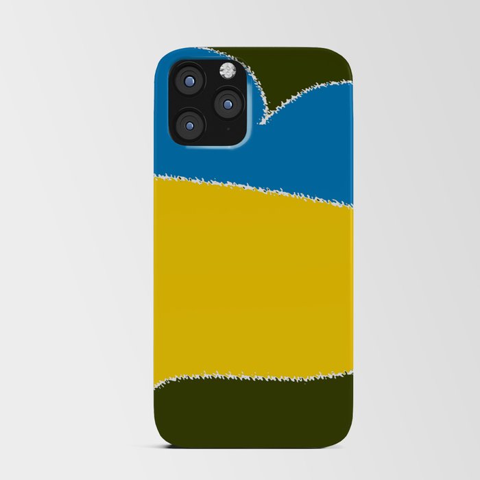 Ukrainian flag iPhone Card Case