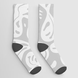 Cool Grey Melted Happiness Socks
