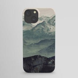 Mountain Fog iPhone Case