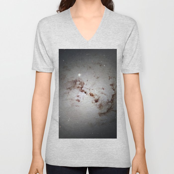Elliptical Galaxy V Neck T Shirt