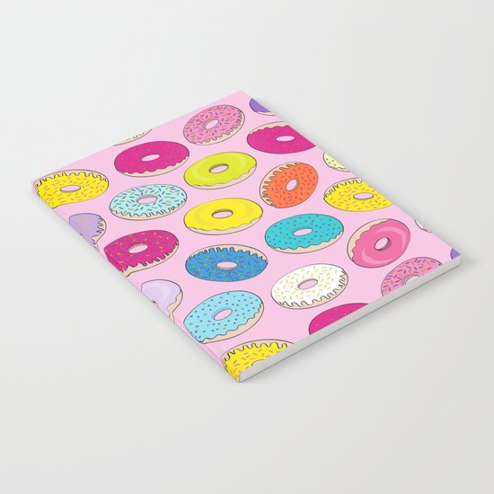 Donuts Pink Dreams Notebook