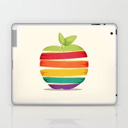 Rainbow Apple Laptop & iPad Skin