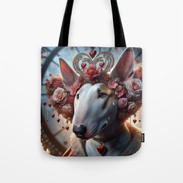 Regal Romance: The Queen of Hearts Tote Bag