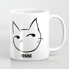 Resist kitty Coffee Mug
