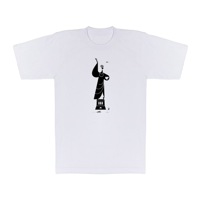 Lady Liberty Shirt by Kirsten Ulve Society6