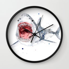 Great White Shark Wall Clock