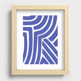 Abstract Stripes XXXI Recessed Framed Print