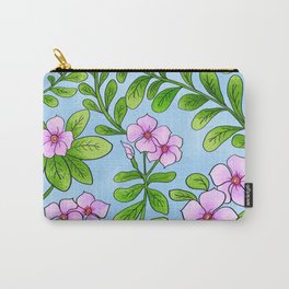Chocolata floral pattern Carry-All Pouch