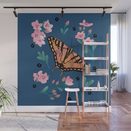 Western Tiger Swallowtail Butterfly Wall Mural