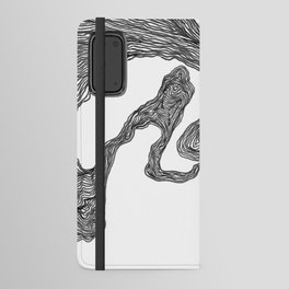 Abstract art. Minimal art. Contemporary art.  Android Wallet Case