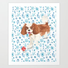artav Cavalier King Charles Spaniel 20 Art Print Puppy 