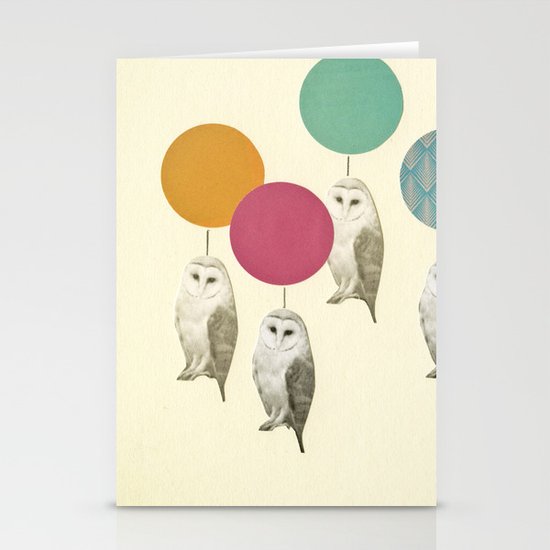 Balloon Landing Stationery Cards