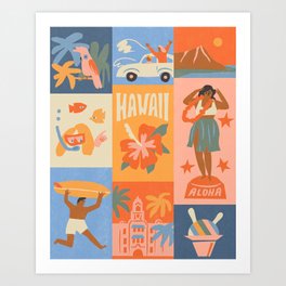 Hawaii's Call Art Print