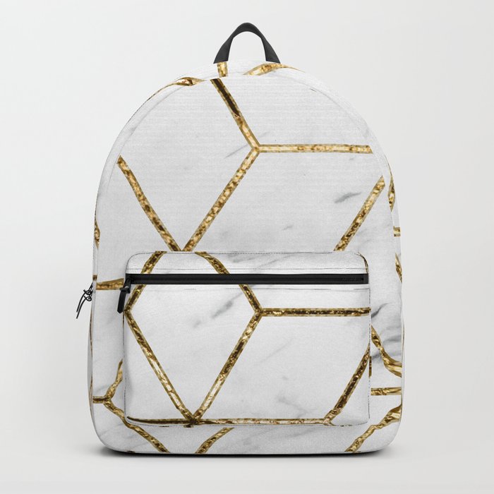 Gatsby golden marble Backpack