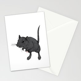 Gerbil Off Stationery Cards