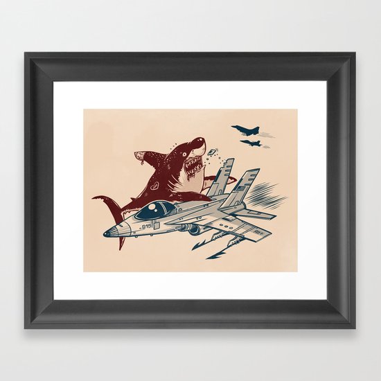 West Side Rumble Framed Art Print