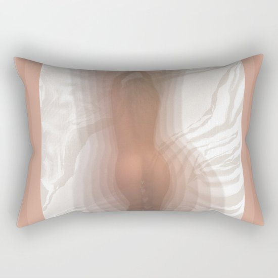 Goddess Beckons Rectangular Pillow