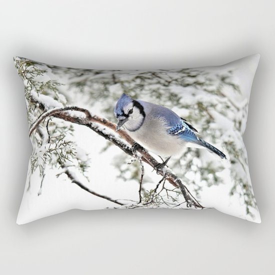April Fools' Jay Rectangular Pillow