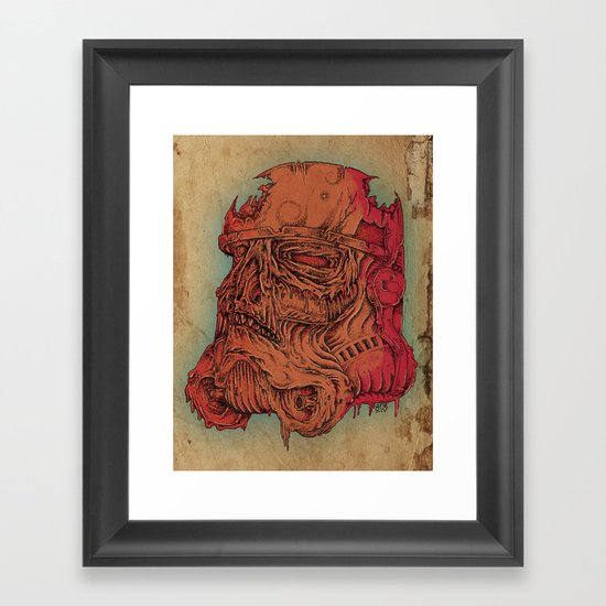 Undead Trooper Framed Art Print