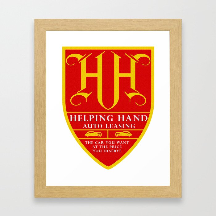 HH Crest Framed Art Print