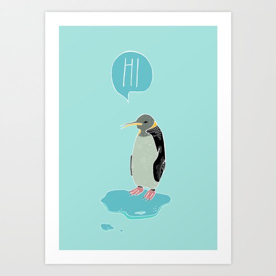 Penguin Art Print