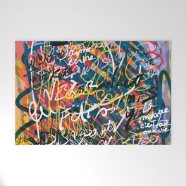 Graffiti Pop Art Writings Music by Emmanuel Signorino Welcome Mat