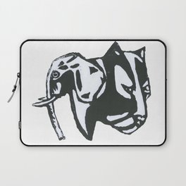 Elephant & Panther Laptop Sleeve