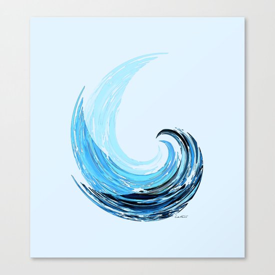 - La Vague - Canvas Print