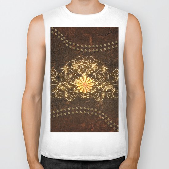 Floral power Biker Tank