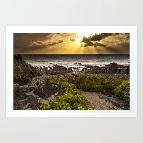 Sunrays Art Print