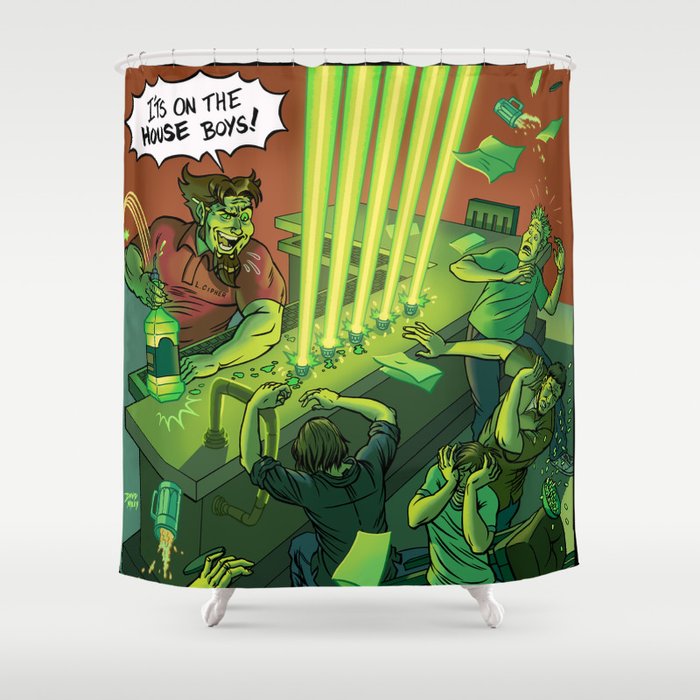 Deadly Shots Shower Curtain By Davidmiley Society6