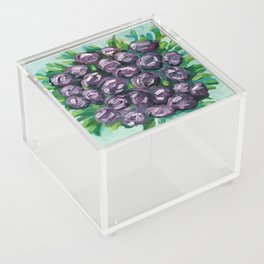 Purple Bouquet Acrylic Box