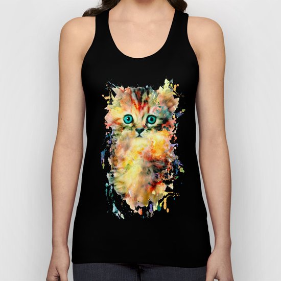 Kitten Unisex Tank Top