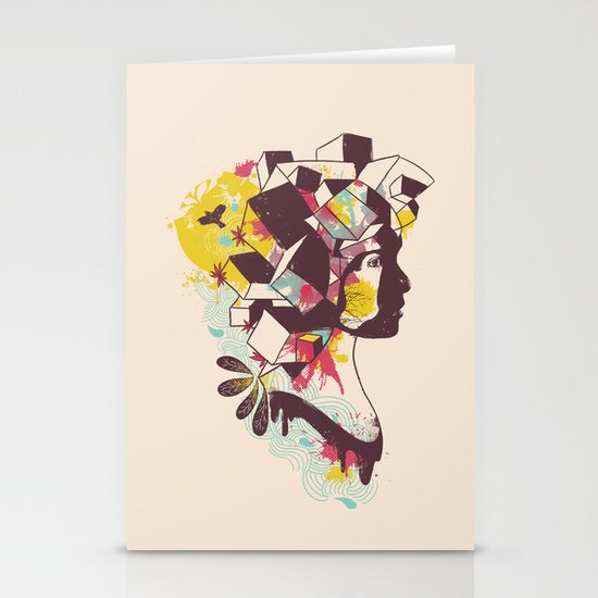 Overcrowded Memory Stationery Cards
