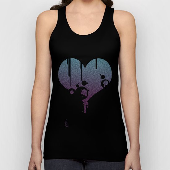 purple heart Unisex Tank Top