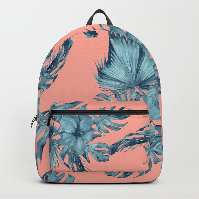 Coral sale pink backpack