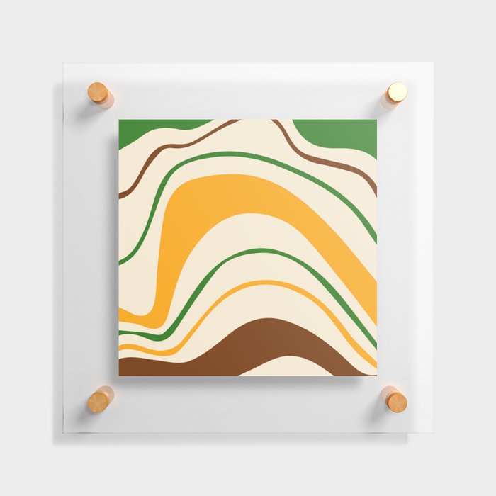 Modern Abstract Design 637 Floating Acrylic Print