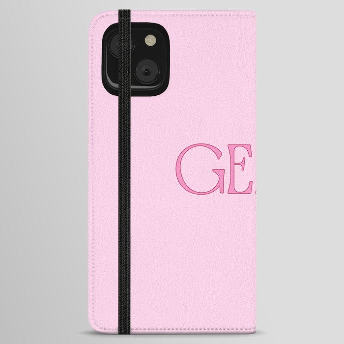 Barbie Pink Gemini Energy iPhone Wallet Case