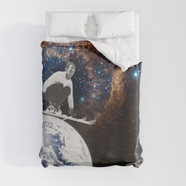 Space Olympics Duvet Cover