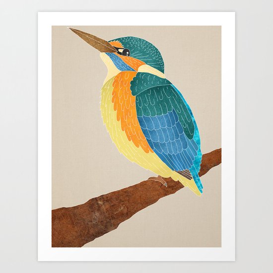 KingFisher Art Print
