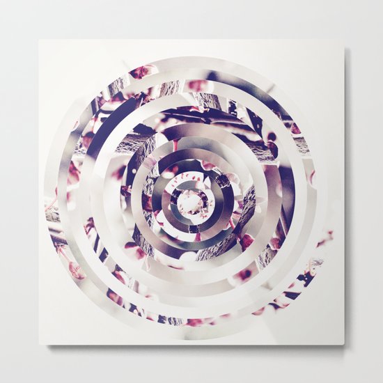 KaleidoBranch Metal Print