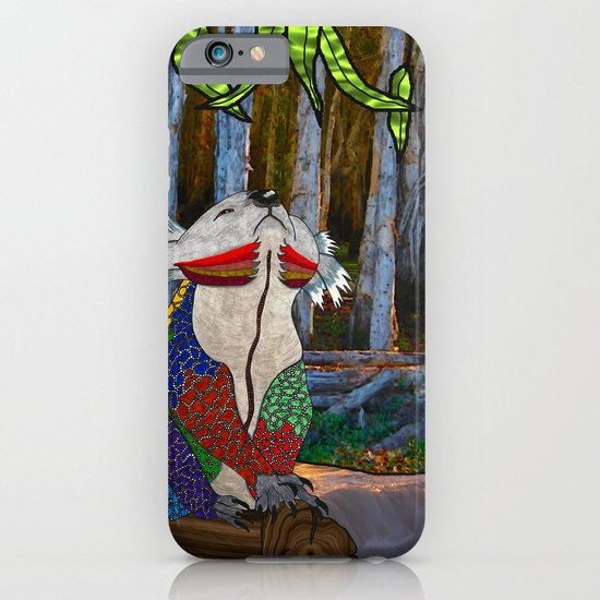 Doodlage 07 - Koala Dreaming iPhone & iPod Case