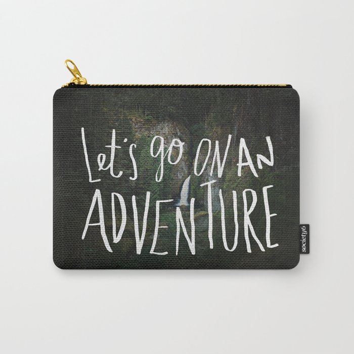 Let's Go on an Adventure Carry-All Pouch